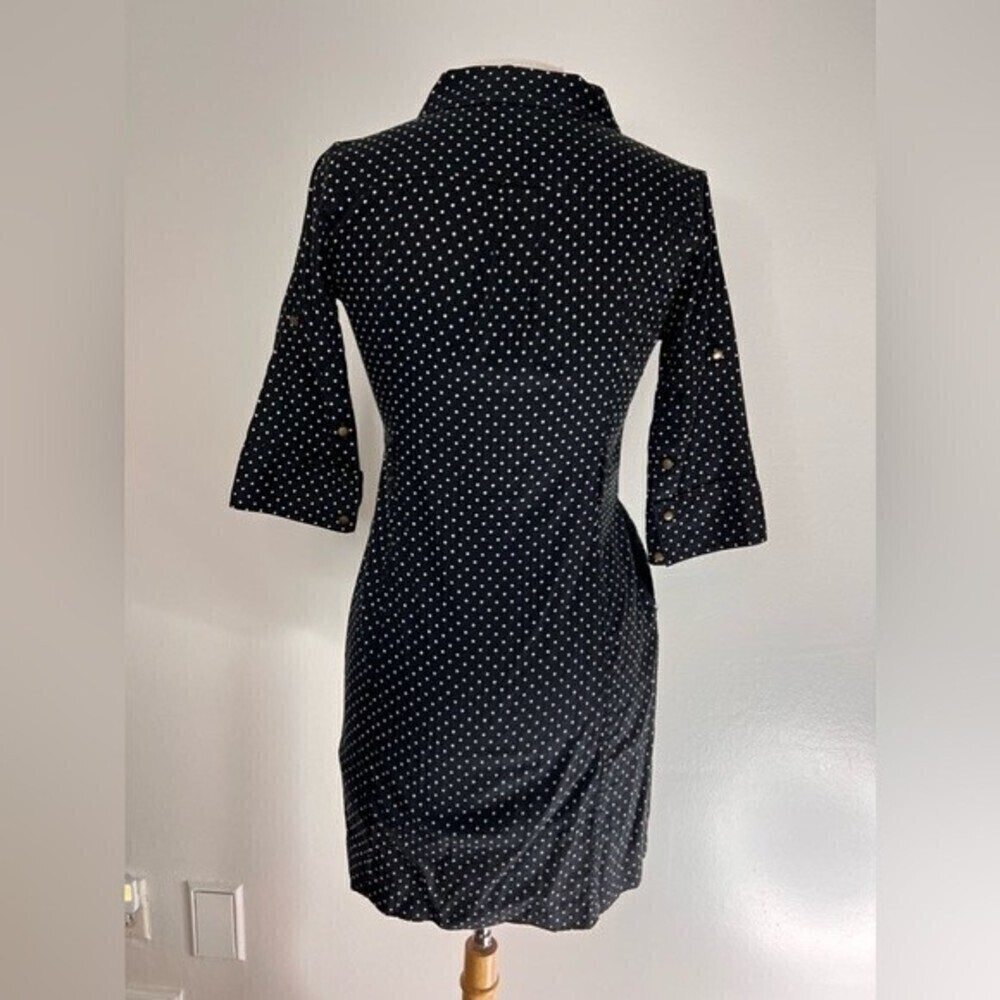 Women's dress Merona black and white Dress. Sz Xs - Picture 6 of 12